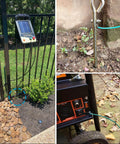 Portable Ground Rod Kit With Half Inch Diameter Eighteen Inch Rod And Five Point One Foot Twelve AWG UL Listed Ground Wire in use