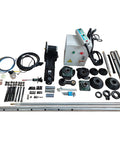 Workhorse Portable Line Boring And Welding Machine Bore Welder Kit layout, showing components for excavator, crane, loader repair