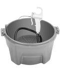 Hand Held Oiler Bucket Kit With Oil Gun For Pipe Threading Machines, 1 gallon, durable plastic construction, ergonomic grip