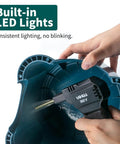 Portable Plastic Welding Kit With LED Light, 200 Hot Staples, Hot Stapler And Assistive Cutter For Plastic Crack Repair