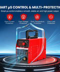 Portable Stick Welder Kit All In One 250Amp 110V Beginner Friendly With 20 Rods And Gloves Compact Arc Welder protection features