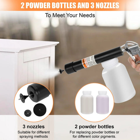Powder Coating System With Electrostatic Output Dual Voltage 20Kv And 50Kv Includes Gun Nozzle Powder Bottle Footswitch spraying furniture