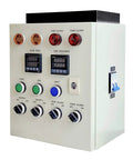Powder Coating Oven Control Panel with Light and Fan Control Dual Line Display PID Controller High Temp Alarm 240V 50A 12000W