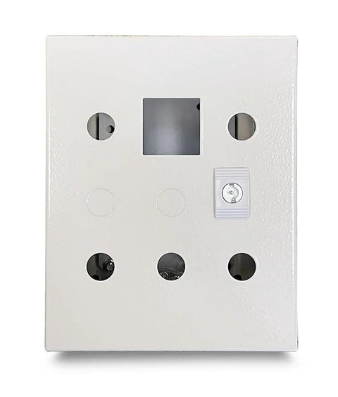 Front view of Powder Coating Oven Controller Kit 240V 30A 7200W for North American ovens up to 3x4x5 ft with wiring kit display