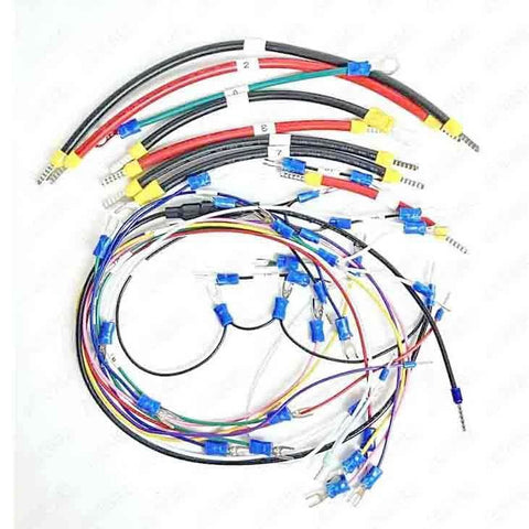 Powder Coating Oven Controller Kit 240V 30A 7200W For North American Ovens with wiring harness and connectors.