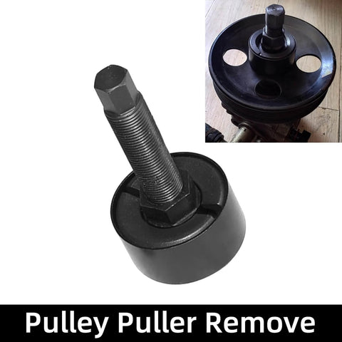 Power Steering Pump Pulley Puller Remove Install Tool Compatible with Ford GM Volkswagen Chrysler Vehicles on white background