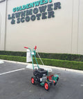 Power Trim Edger outside Goldenwest Lawn Mower & Scooter, featuring Original Shaft Bearing Assembly For Power Trim Edger Part 304 Made In USA