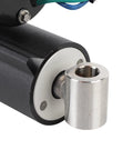 Qqmora power trim tilt assembly silver cylindrical mounting bushing on black outboard housing