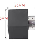 Side view of Power Trim And Tilt Relay Replacement Kit Pack Of 2 For 12 Volt Marine Outboard Motors With 30 Amp, dimensions shown.