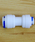 Durable PP Quick Straight Push Connector Kit Five Pack One Quarter Inch To Three Eighths Inch OD Water Tube Fittings for RO systems