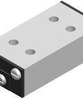 ✝️ .75 x 1.06 Lg., .50" Travel, Precision Ball Slide Assemby, Del-Tron (1 Each) for CNC axis motion shown