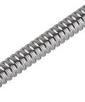 Close-up of 39.374 inch rolled anti backlash ballscrew with low backlash ball nut for CNC machines and 3D printers, showing smooth thread design.