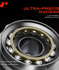 Close-up of front wheel bearing showcasing ultra-precise raceway for Ford Fusion MKZ Police Responder Hybrid and SSV Plug In Hybrid 2013 to 2020