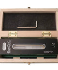 Pro Grade 6 inch master level with V-groove and wooden case
