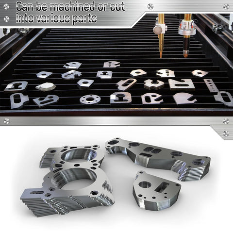 Machined components from Sturdy 24 Piece 304 Stainless Steel Shim Stock Kit With 1 By 6 Inch Strips Eight Thickness Sizes Gap Filler