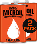 Low Viscosity Drip Oil For Small Mechanisms And Timepieces From Kroil Microil container 1-gallon 2-pack front view
