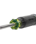 All-In-One 27-In-1 Precision Screwdriver Set For Apple Device Repairs With Rare-Earth Magnet Barrel, 26 Precision Bits And 3.5mm Nut Driver, Magnetic Handle, Electronic Repair Kit By Klein Tools, angled side view