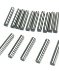 Heavy Duty 3/16 Inch By 1 Inch Dowel Pins 15 Pack For Woodworking And Shelving Alloy Steel Ground Precision Pins Shelf Pegs
