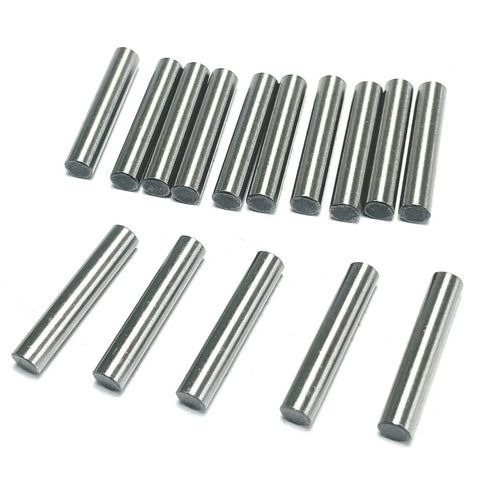 Heavy Duty 3/16 Inch By 1 Inch Dowel Pins 15 Pack For Woodworking And Shelving Alloy Steel Ground Precision Pins Shelf Pegs