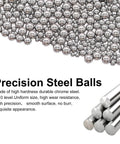 490Pcs Bicycle Bearing Balls Kit Six Sizes Precision Chrome Steel Balls Assortment Mixing Kit For Bicycle Bearings