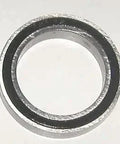 Premium 6703-2RS Sealed Bearing 17x23x4mm close-up view showing chrome steel and rubber seal design.