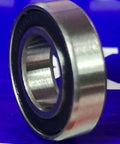 Premium 6800-2RS Bearing - 10x19x5mm - Sealed Ball Bearing in chrome steel, showing side view and rubber seal.