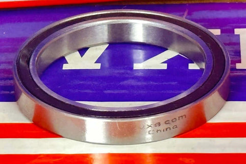 Premium 6808-2RS Ball Bearing 40x52x7mm side view showing chrome steel construction and sealed design.