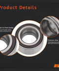 Quad lid seal and premium alloy of the Front Wheel Bearing 1 Piece For Honda Fit 2009 2012 2014 2020 And Honda CR-Z 2011 2016