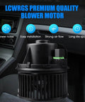 Premium HVAC Blower Motor With Fan for Ford Focus Escape C Max Transit Connect and Lincoln MKC Fits 2012 2019 in car.