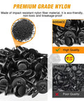 120 Piece Car Bumper Push Retainer Clip Kit With Nylon Fasteners And Rivets 6mm To 10mm Size Range Includes comparison