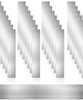 Premium Pro Grade 304 Stainless Steel Shim Stock Set 30 Pcs For Leveling And Gap Filling 1 Inch Width By 6 Inch Length With Multi Thickness