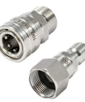 Beast Pro Grade Pressure Washer Adapter Kit With 360 Swivel M22 14mm To 3/8 Inch Quick Connect Stainless Steel Quick Disconnect