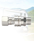 Beast Pro Grade Pressure Washer Adapter Kit With 360 Swivel M22 14mm To 3/8 Inch Quick Connect Stainless Steel Quick Disconnect