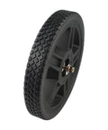 12 x 1.75 Inch Pressure Washer Cart Wheel with 1/2 Hub, Rubber Replacement for Ryobi Homelite BlackMax, side view