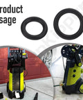 Heavy Duty Replacement O Ring Kit For Electric Pressure Washers Includes Small And Large Rubber Seals