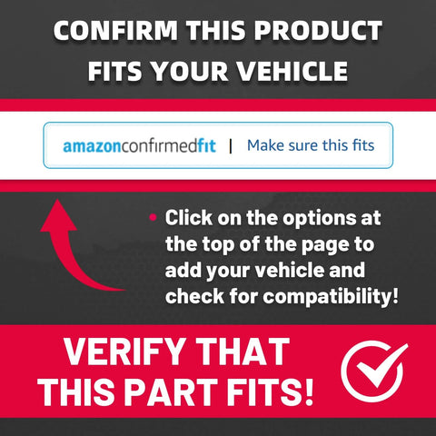 Compatibility check instructions for Rear Shock Absorbers Pair For Chevy Silverado 1500 And GMC Sierra 1500 Classic 1999 To 2007 AWD And 4WD Excludes Z71 And Electronic Suspension Left And Right Included For Easy Install No Fuss Smoother Ride With Less Bounce And Better Control
