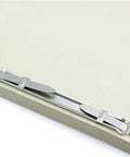 Premium 2 Inch Capacity Prong Paper Fasteners 250 Pack Made in USA With Pro Grade Heavy Duty Premium Steel and Compressor installed on folder