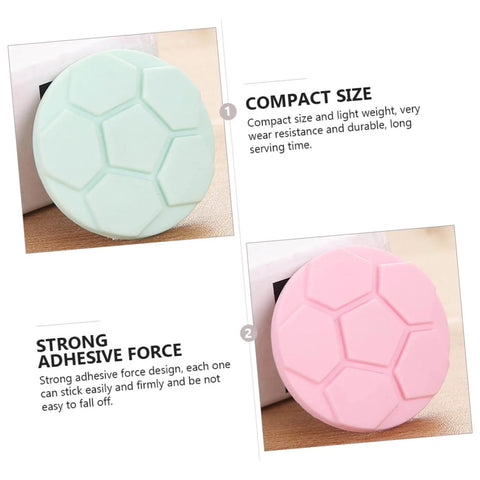 Protective Pads For Washing Machine And Home Use Anti Collision Door Handle Bumpers Durable Noise Dampening Muffler Pads 5 Pack With Strong Adhesive Random Colors