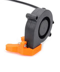 Two Pack Blower Fan 5015 50x50x15mm for Prusa I3 MK3 MK3S extruder hotend cooling, sleeve bearing, 5V DC 0.35A, side view