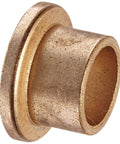 Flange Bearing With Extra PTFE Lubricant, Powdered Metal, SAE 841, One Half Inch Bore, Five Eighths Inch OD, One Half Inch Length