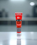Non Hardening Pipe Thread Sealant With PTFE Enriched And Synthetic Fibers For Immediate Pressurization In Plumbing, RectorSeal T Plus 2 23710 tube on table