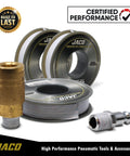 ThreadPro High Density PTFE Thread Seal Tape 1/2 Inch By 125 Feet Mega Roll 3 Pack Pro Grade Leak Proof Pipe Sealant, brass valve