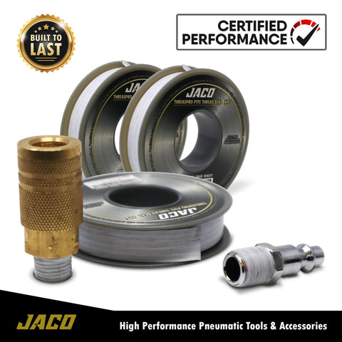 ThreadPro High Density PTFE Thread Seal Tape 1/2 Inch By 125 Feet Mega Roll 3 Pack Pro Grade Leak Proof Pipe Sealant, brass valve
