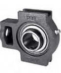 PTI WS211-55AMM Wide Slot Take Up Bearing 55mm For WS200 Silver Series normal duty industrial conveyor belt tensioner.