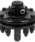 PTO Slip Clutch, 1-3/8" 6 Splines Both Ends Slip Clutch, black with adjustable springs for rotary cutter.