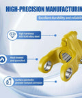 1-3/8" 6 Spline Torque Nm 1400,PTO Yoke Shear Bolt Torque Limiter made from AISI 4140 alloy steel with corrosion protection