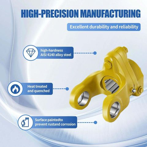 1-3/8" 6 Spline Torque Nm 1400,PTO Yoke Shear Bolt Torque Limiter made from AISI 4140 alloy steel with corrosion protection