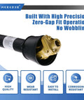 1-3/8" 6 Spline Torque Nm 1400, PTO Yoke Shear Bolt Torque Limiter in focus with branding and features highlighted.
