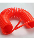Flexible 6M PU Spring Tube Air Hose for Compressors with 5mm Inner Diameter and 8mm Outer Diameter Recoil Spiral Design