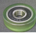 PU10X25X7-2RS Polyurethane Rubber Bearing with tire 10x25x7mm Sealed Miniature - VXB Ball Bearings